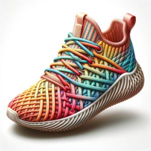 Cross cross shoes lace design for girl